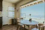 Inside, the views continue with full windows walls